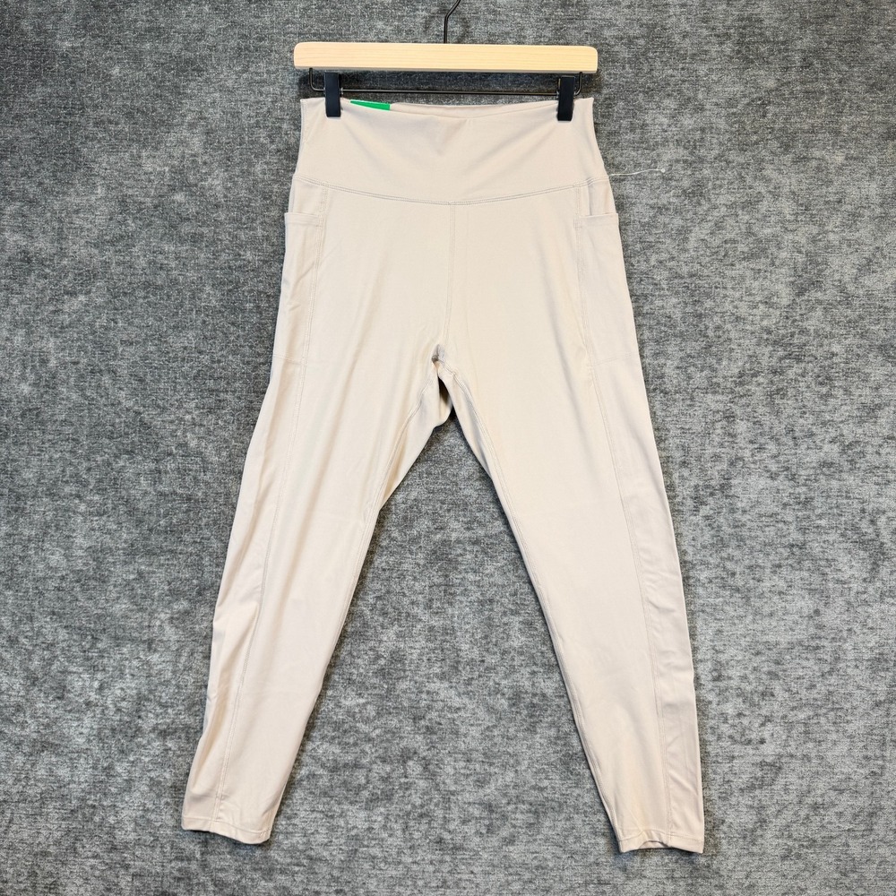 Danskin Lightweight High Waist Tight Leggings Beige Size‎ XL